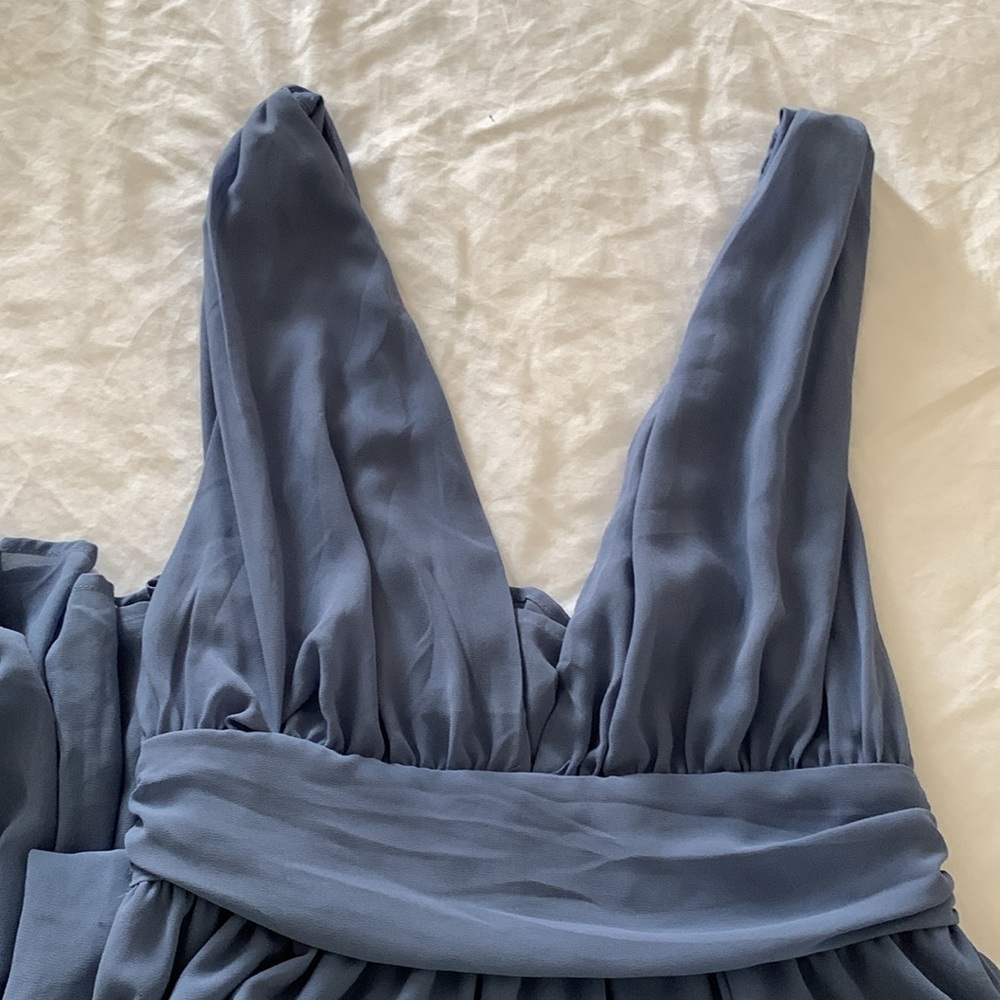 TOBI Bridesmaid Dress - Slate/Dusty Blue